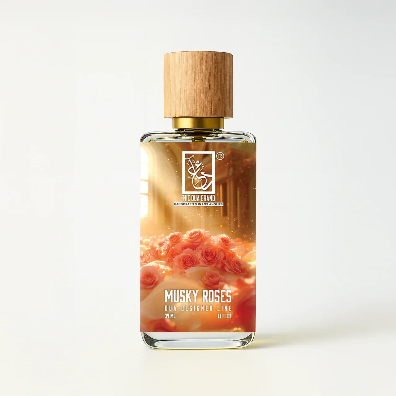 Musky Roses Perfume Bottle