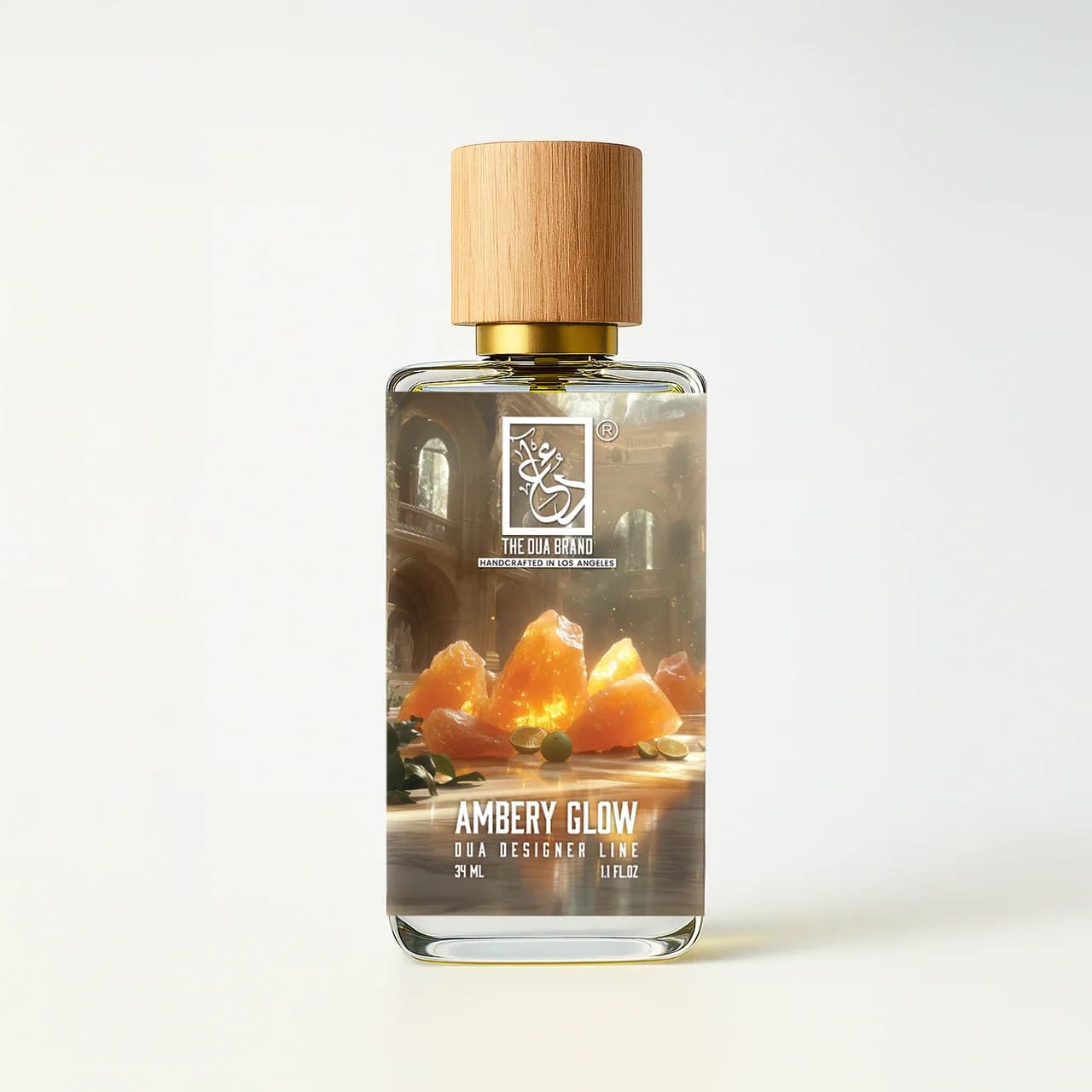 Ambery Glow Perfume Bottle
