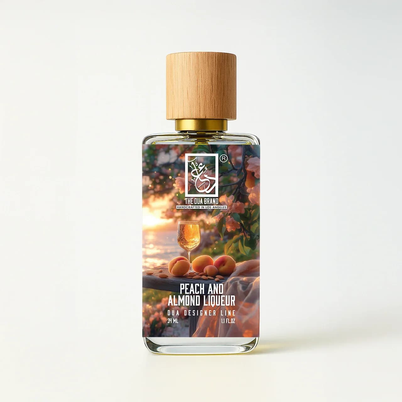 Peach And Almond Liqueur Perfume Bottle