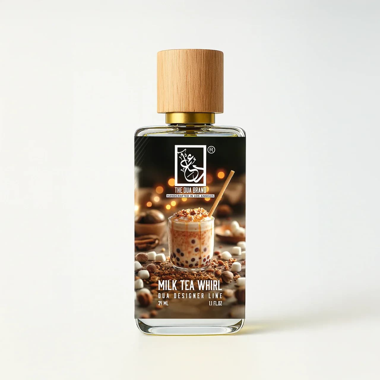 Milk Tea Whirl Perfume Bottle