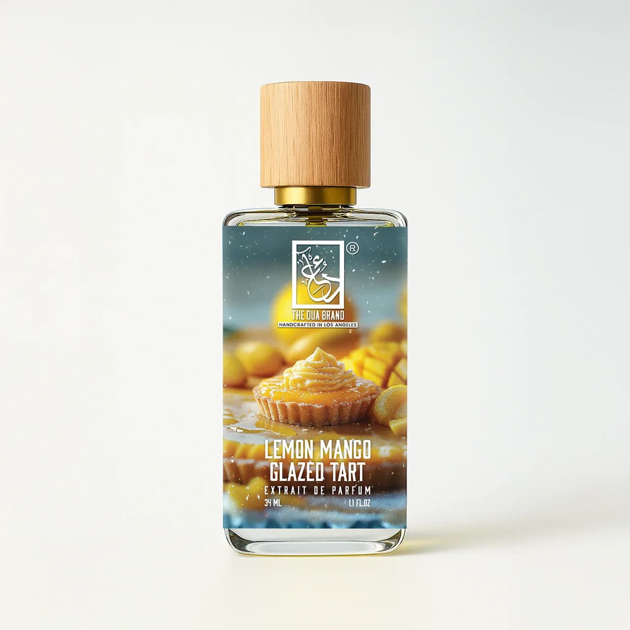 Lemon Mango Glazed Tart by The Dua Brand