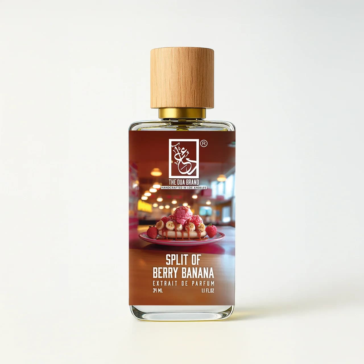 Split Of Berry Banana Perfume Bottle