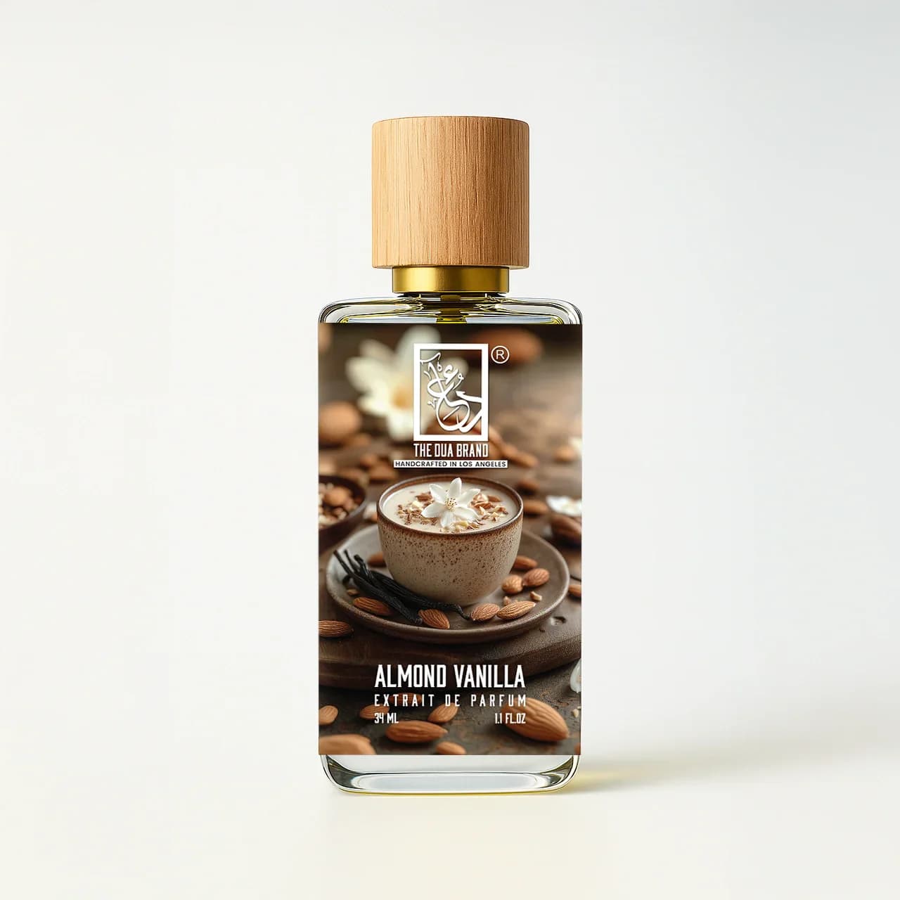 Almond Vanilla Perfume Bottle
