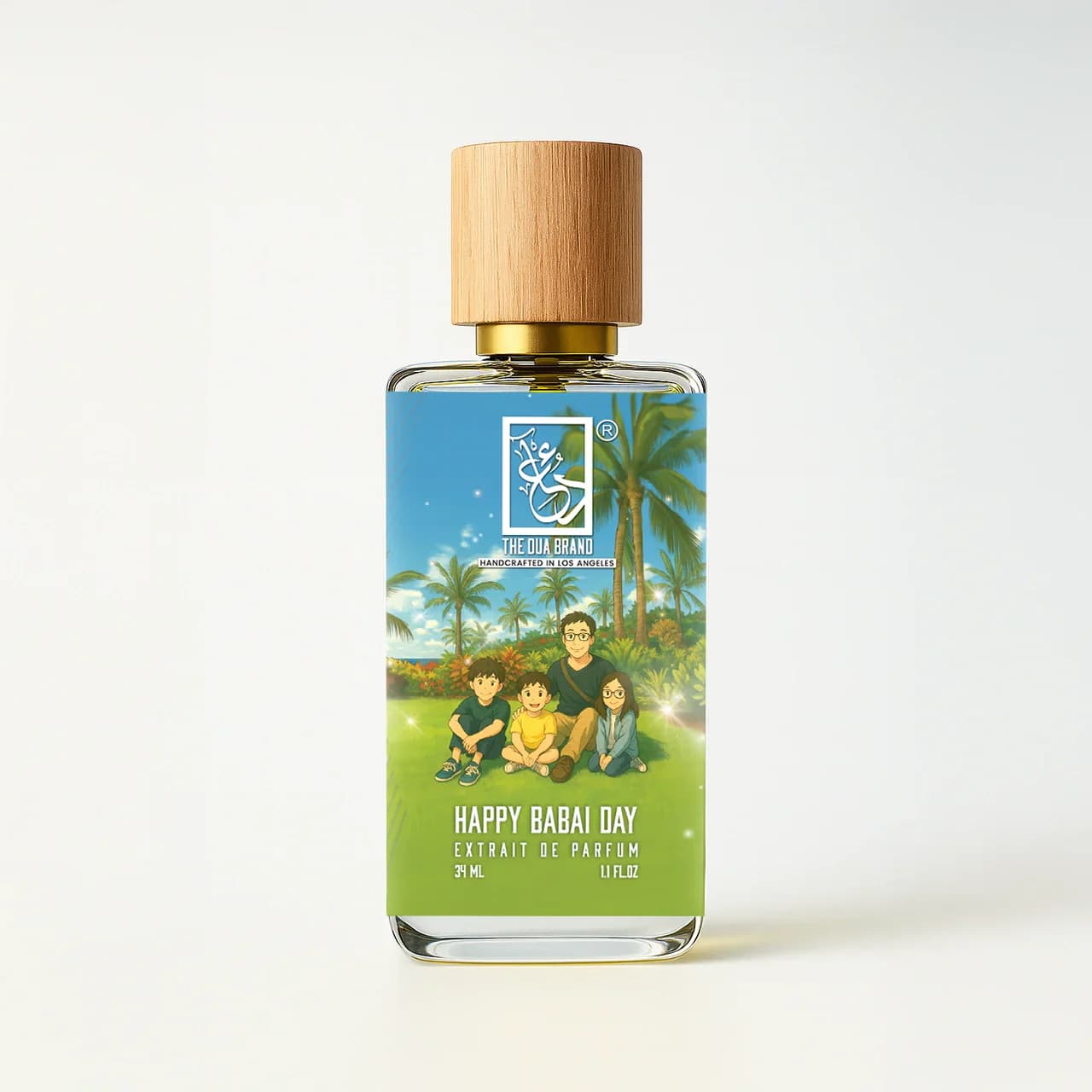 Happy Babai Day Perfume Bottle
