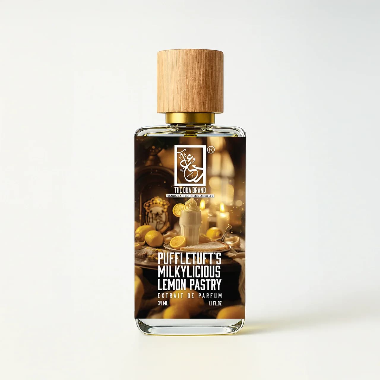 Puffletufts Milkylicious Lemon Pastry Perfume Bottle