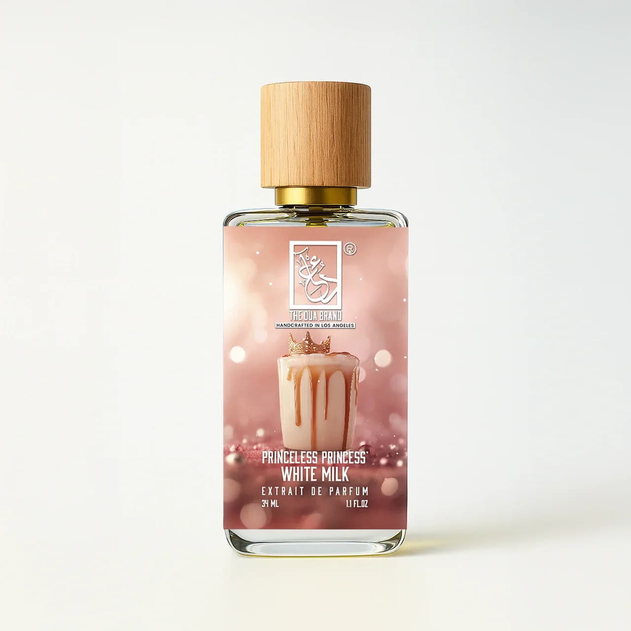 Princeless Princess White Milk Perfume Bottle
