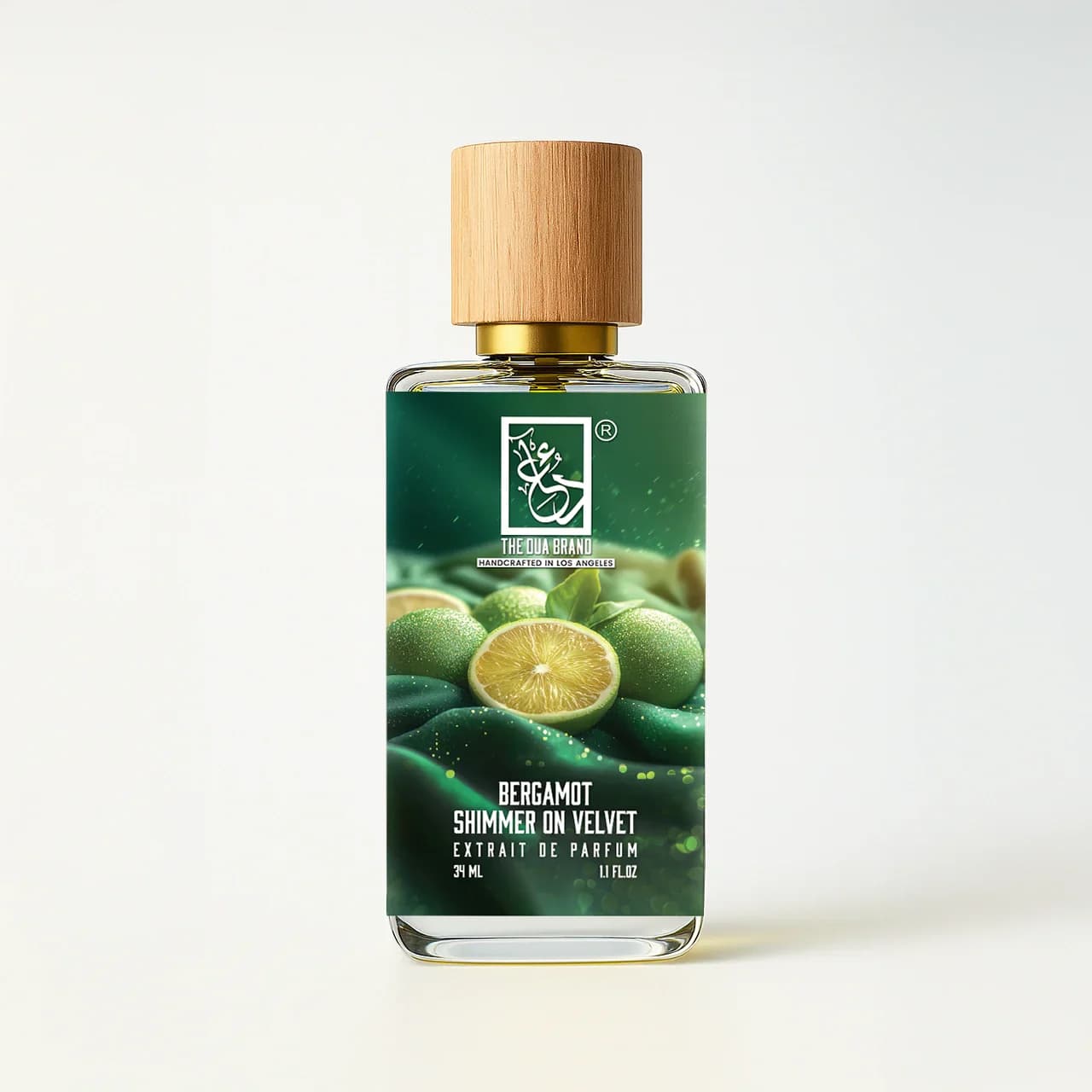 Bergamot Shimmer On Velvet Perfume Bottle