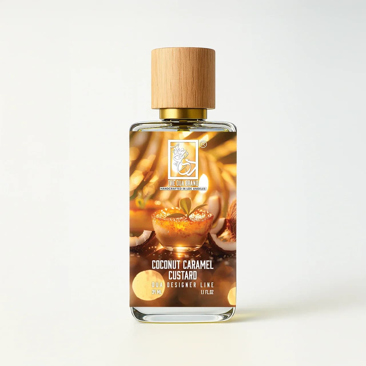 Coconut Caramel Custard Perfume Bottle
