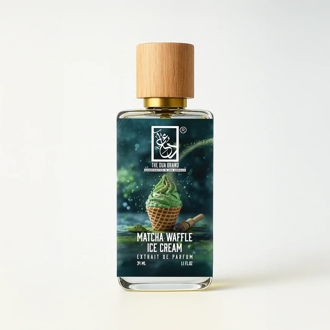 Matcha Waffle Ice Cream Perfume Bottle