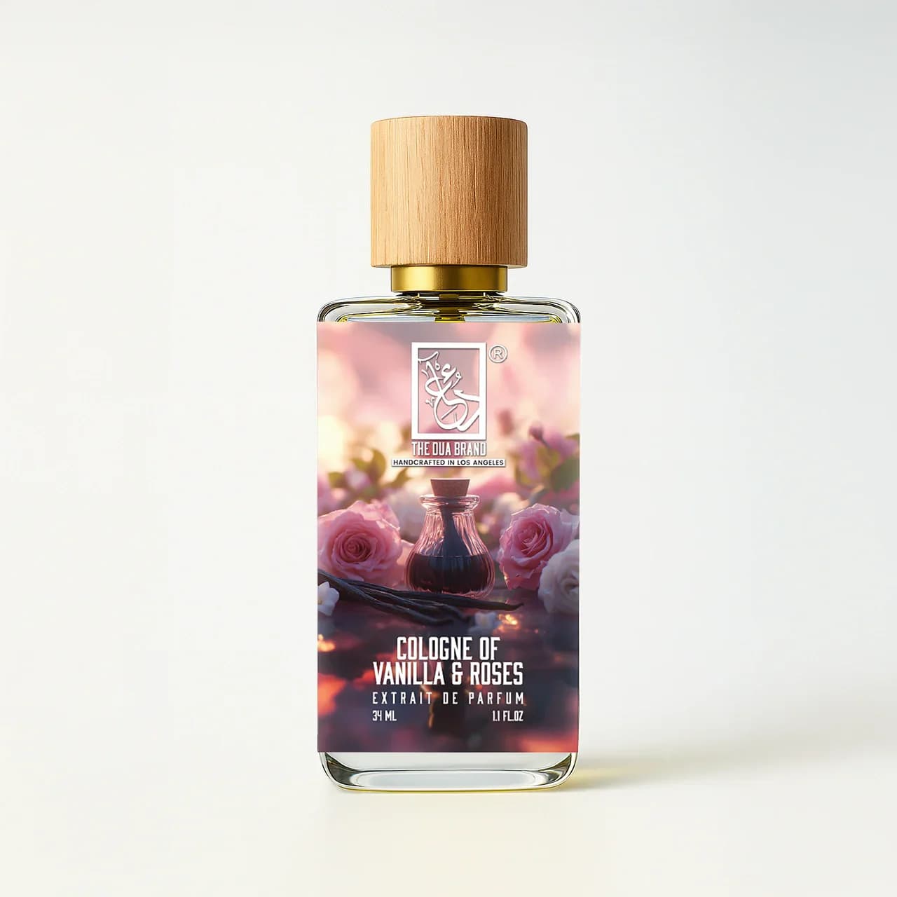 Cologne Of Vanilla & Roses Perfume Bottle