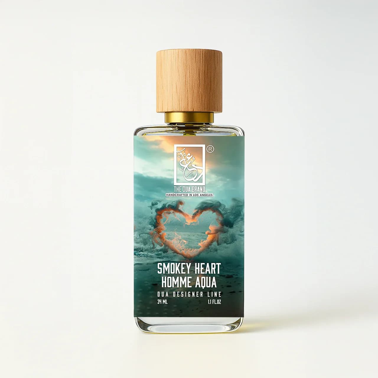 Smokey Heart Homme Aqua by The Dua Brand