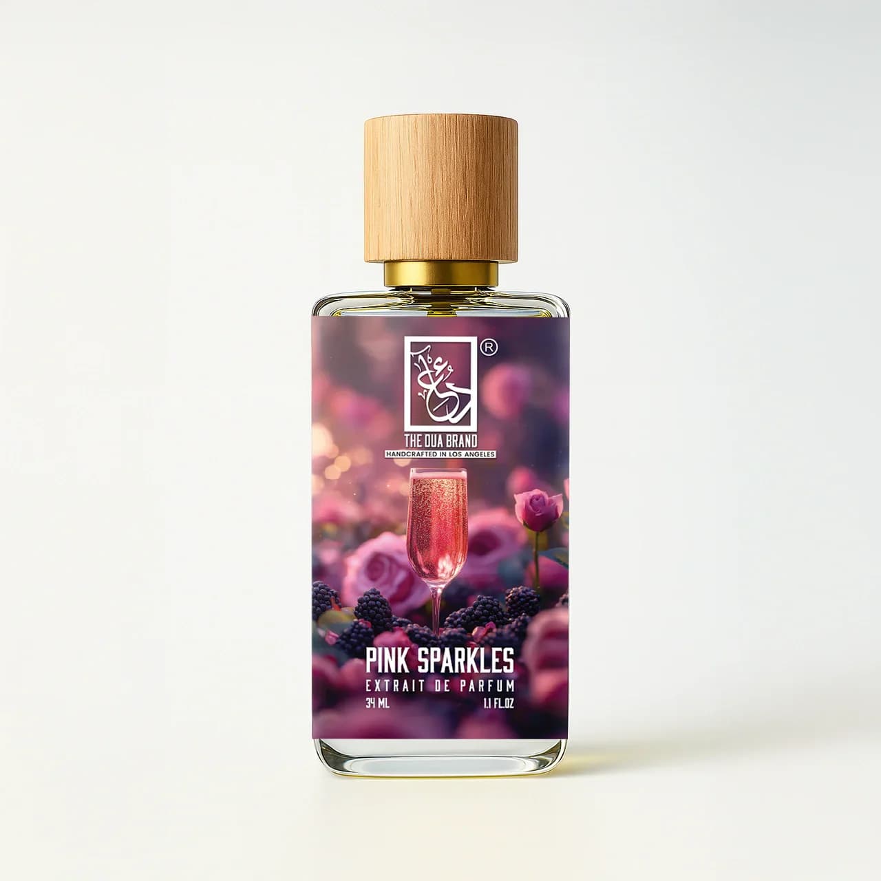 Pink Sparkles Perfume Bottle