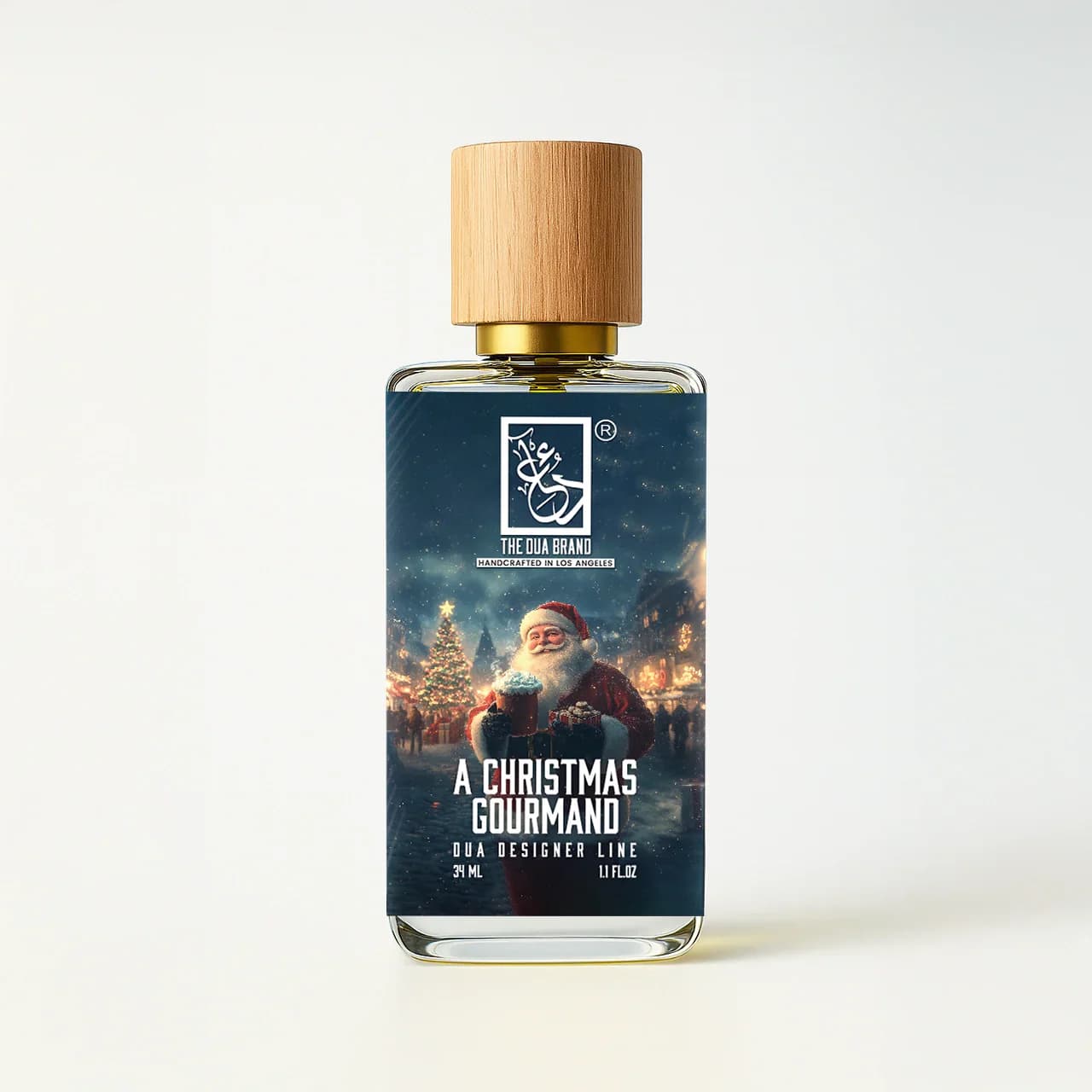 A Christmas Gourmand Perfume Bottle