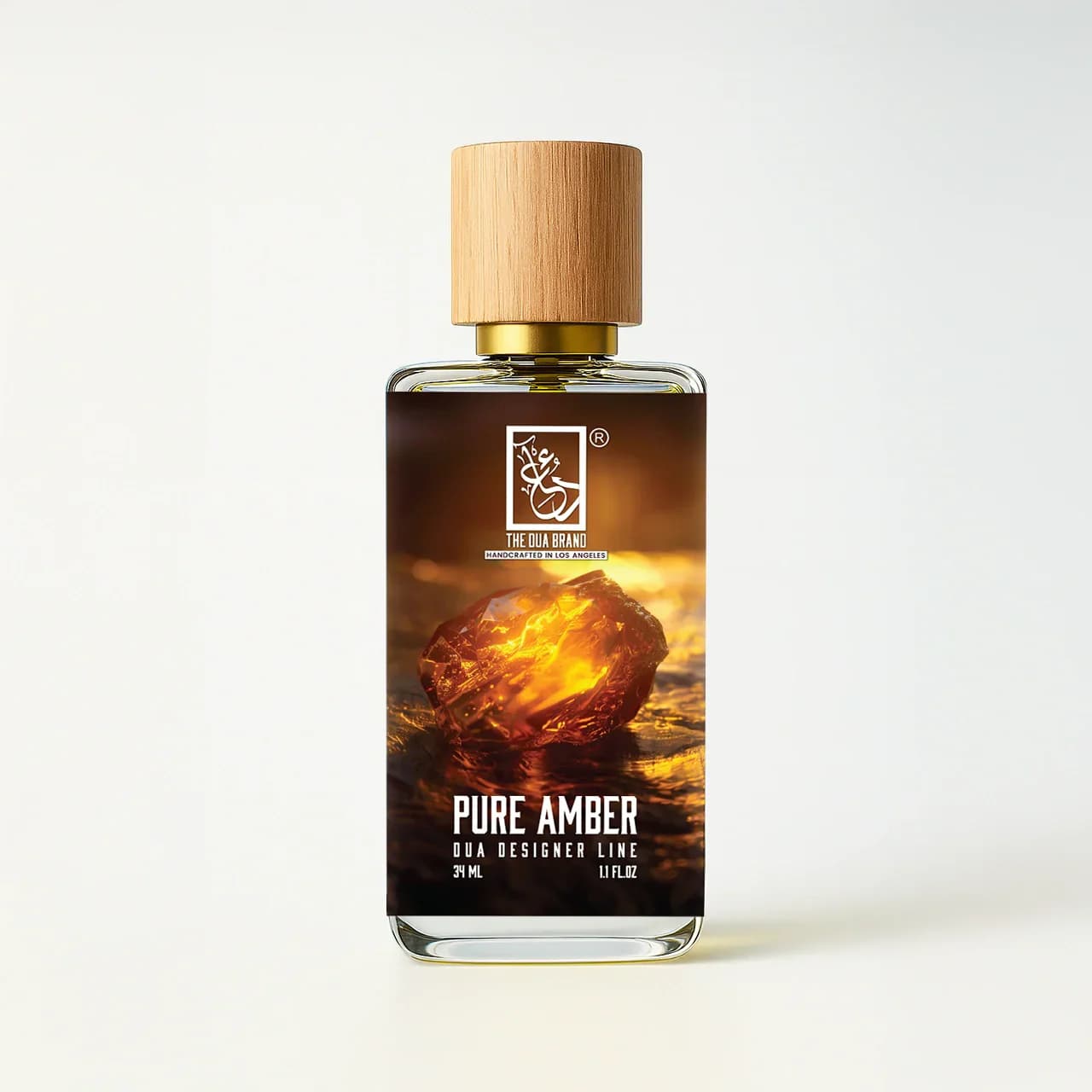 Pure Amber Perfume Bottle