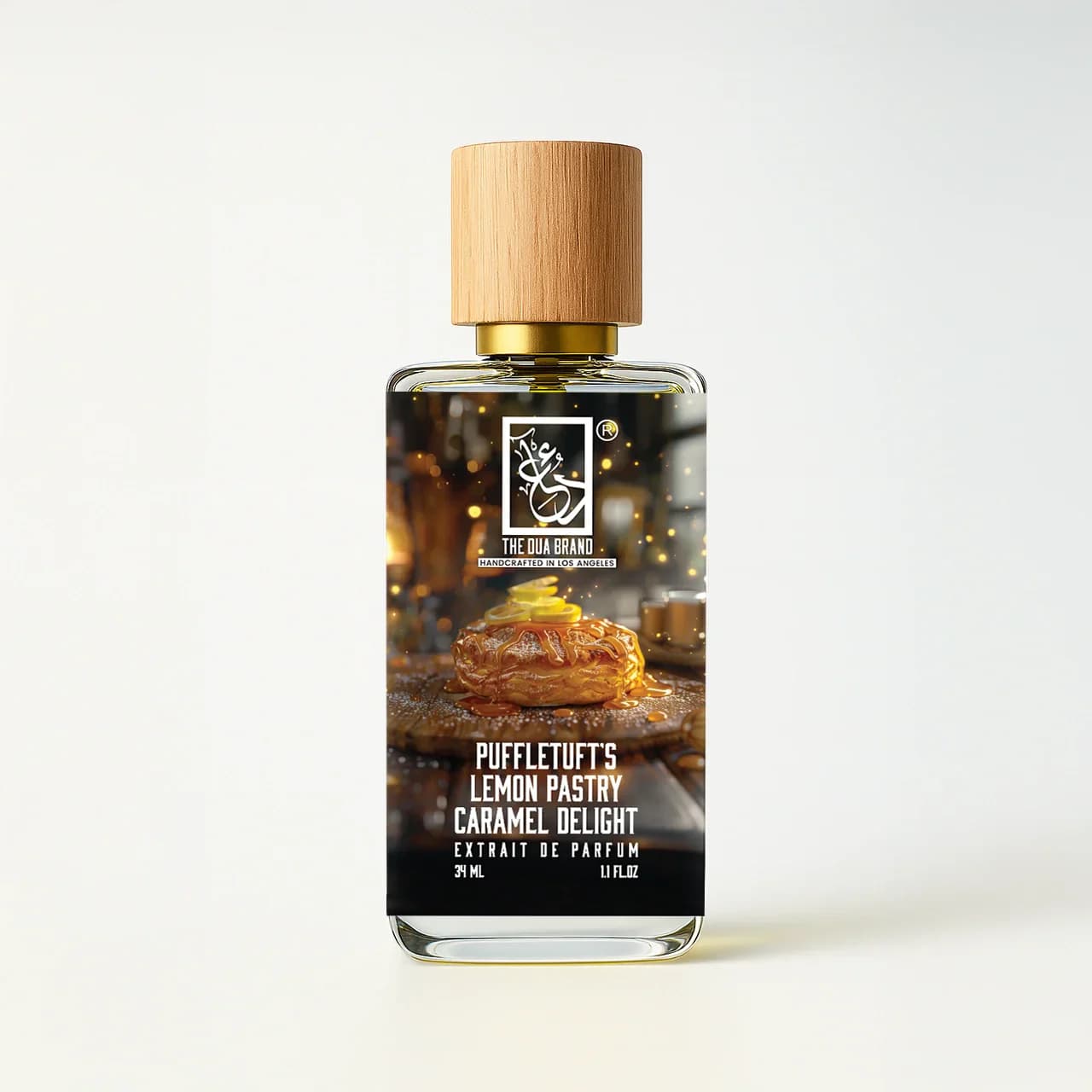 Puffletufts Lemon Pastry Caramel Delight Perfume Bottle