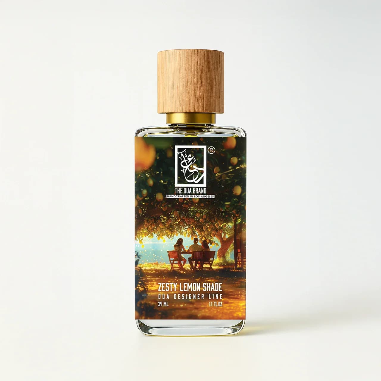 Zesty Lemon Shade Perfume Bottle