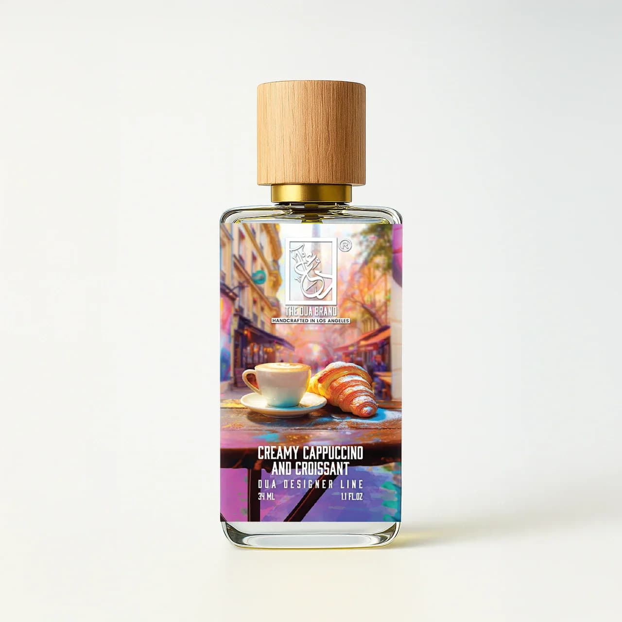 Creamy Cappuccino And Croissant Perfume Bottle