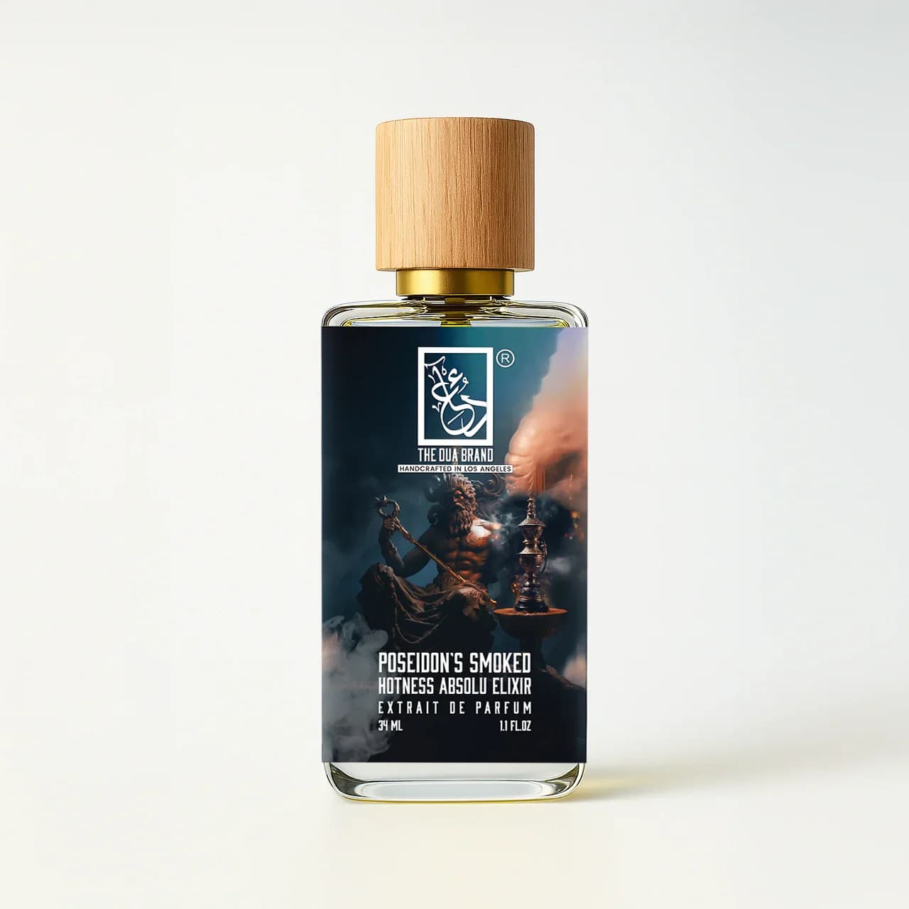 Poseidon's Smoked Hotness Absolu Elixir Perfume Bottle