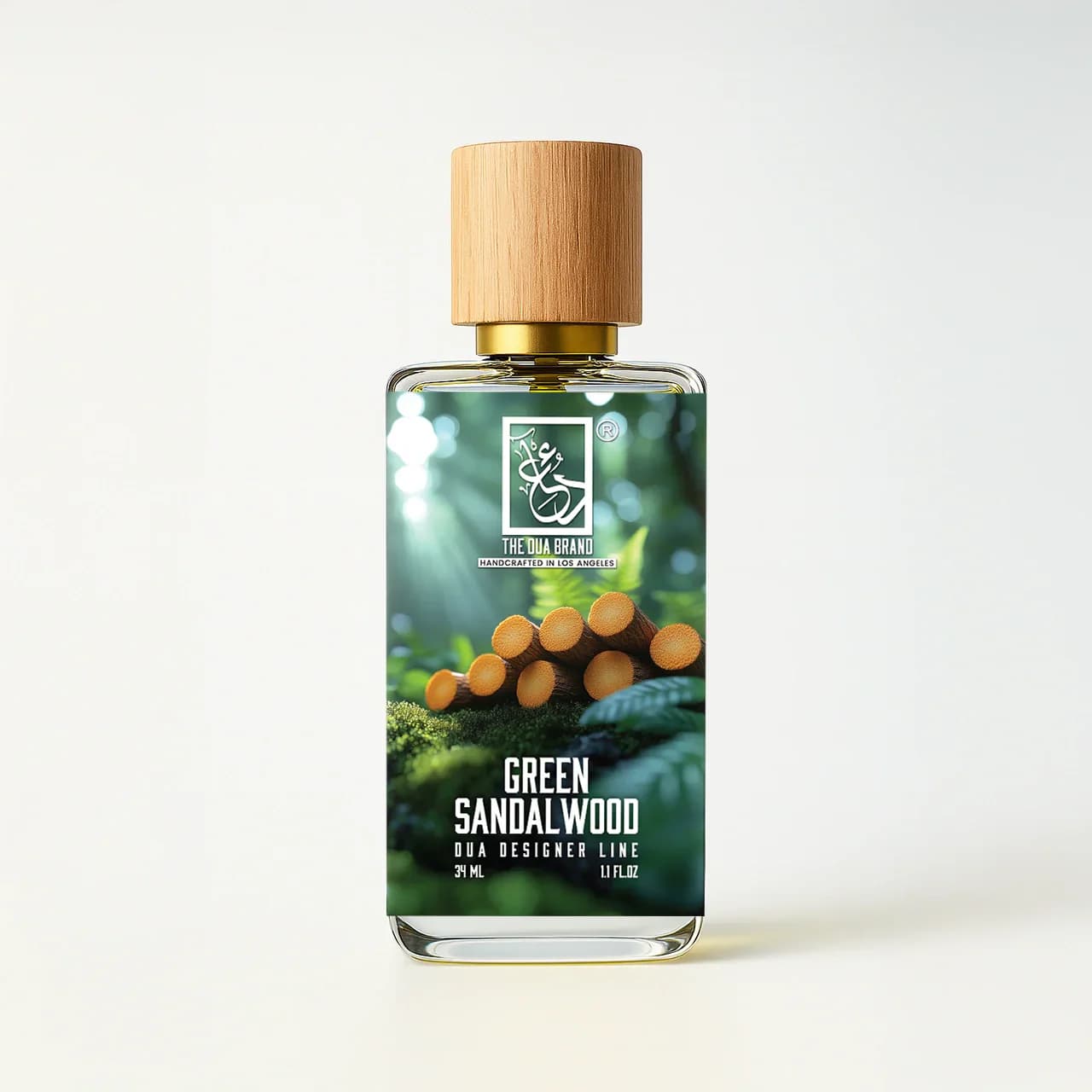 Green Sandalwood Perfume Bottle