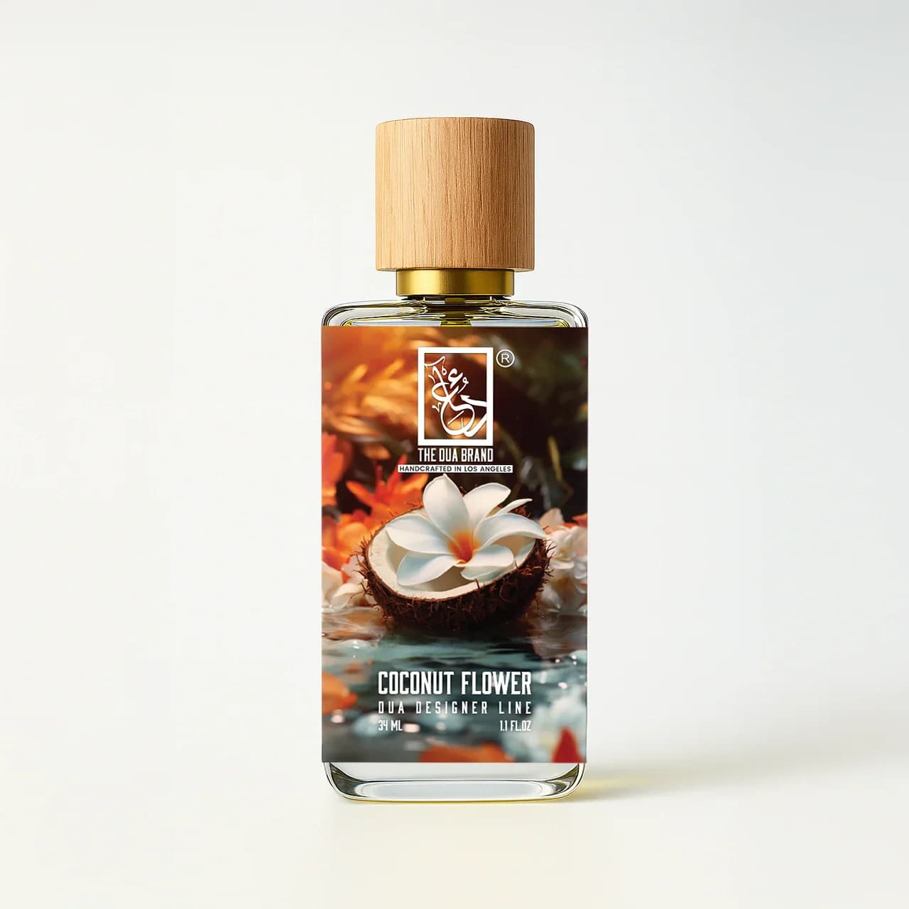 Coconut Flower Perfume Bottle