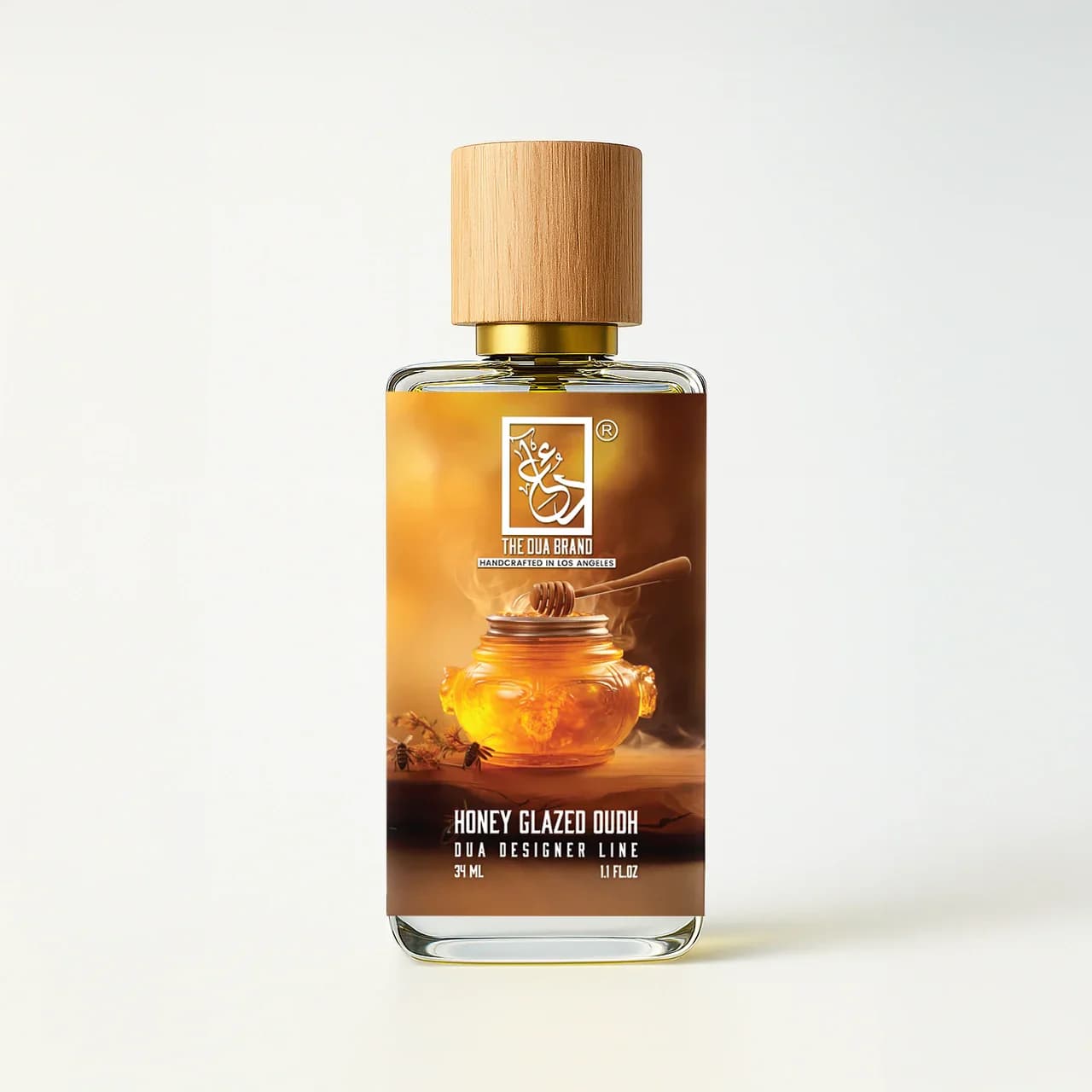 Honey Glazed Oudh Perfume Bottle
