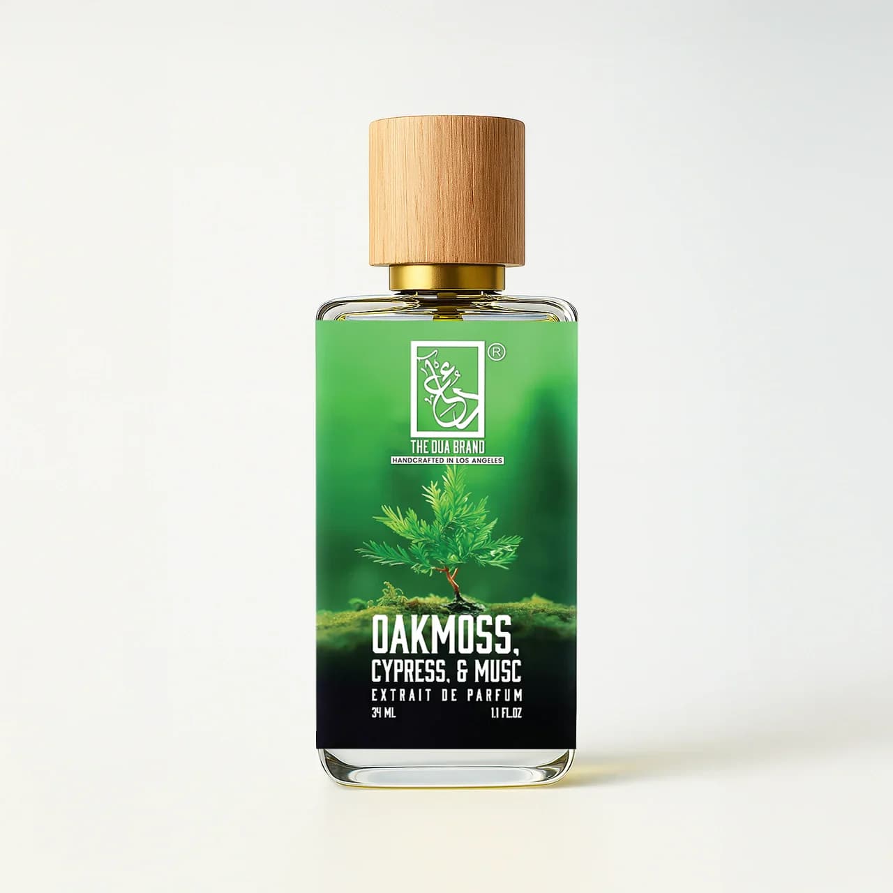 Oakmoss, Cypress, & Musc Perfume Bottle