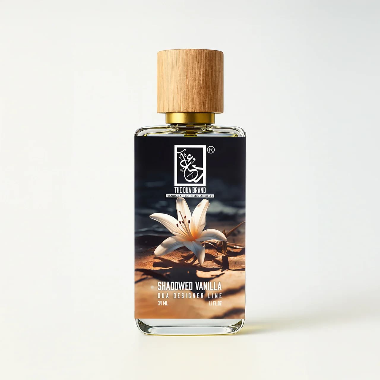 Shadowed Vanilla Perfume Bottle