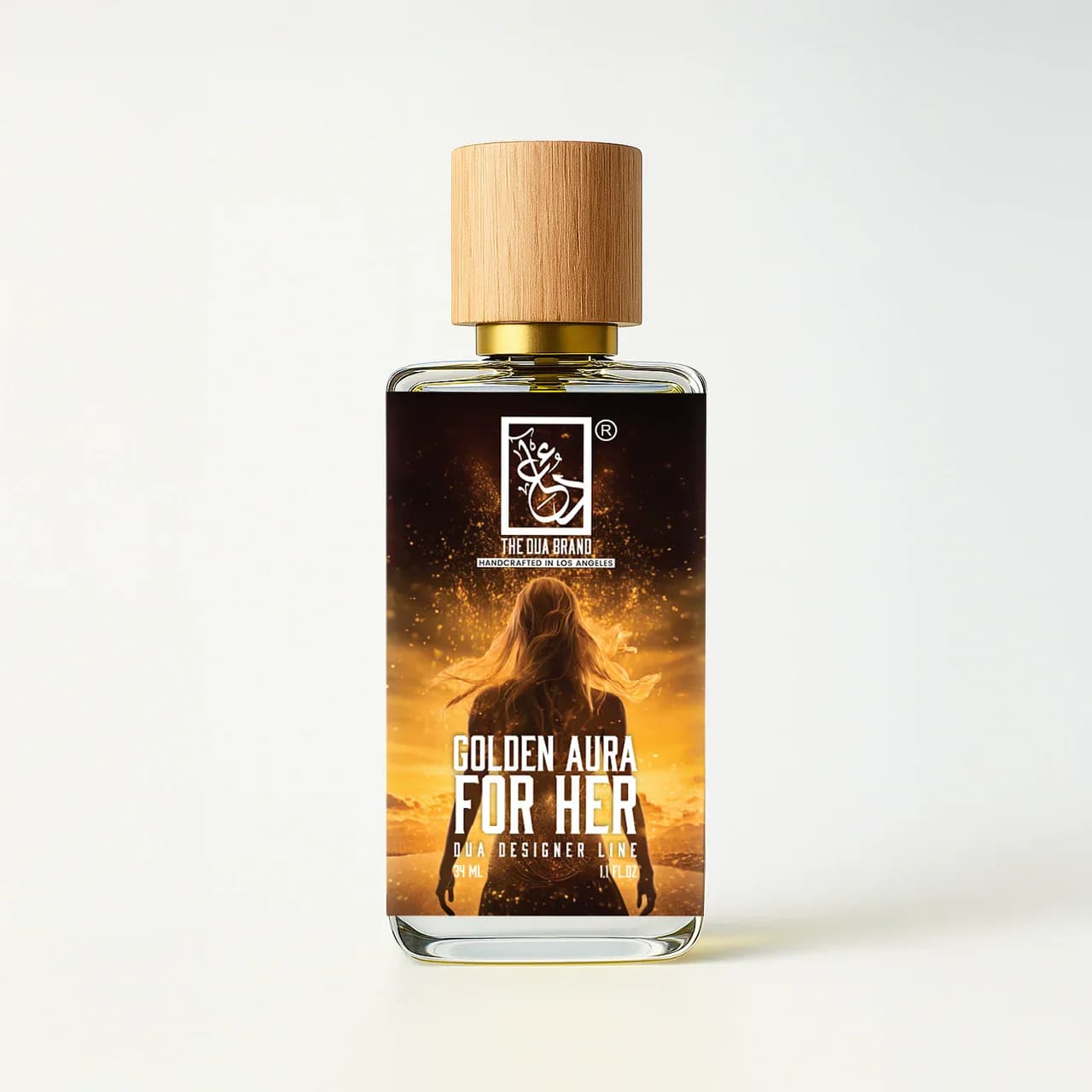 Golden Aura For Her Perfume Bottle