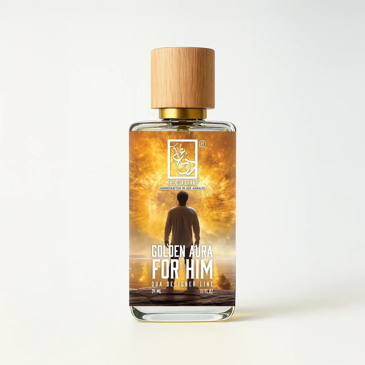 Golden Aura For Him Perfume Bottle