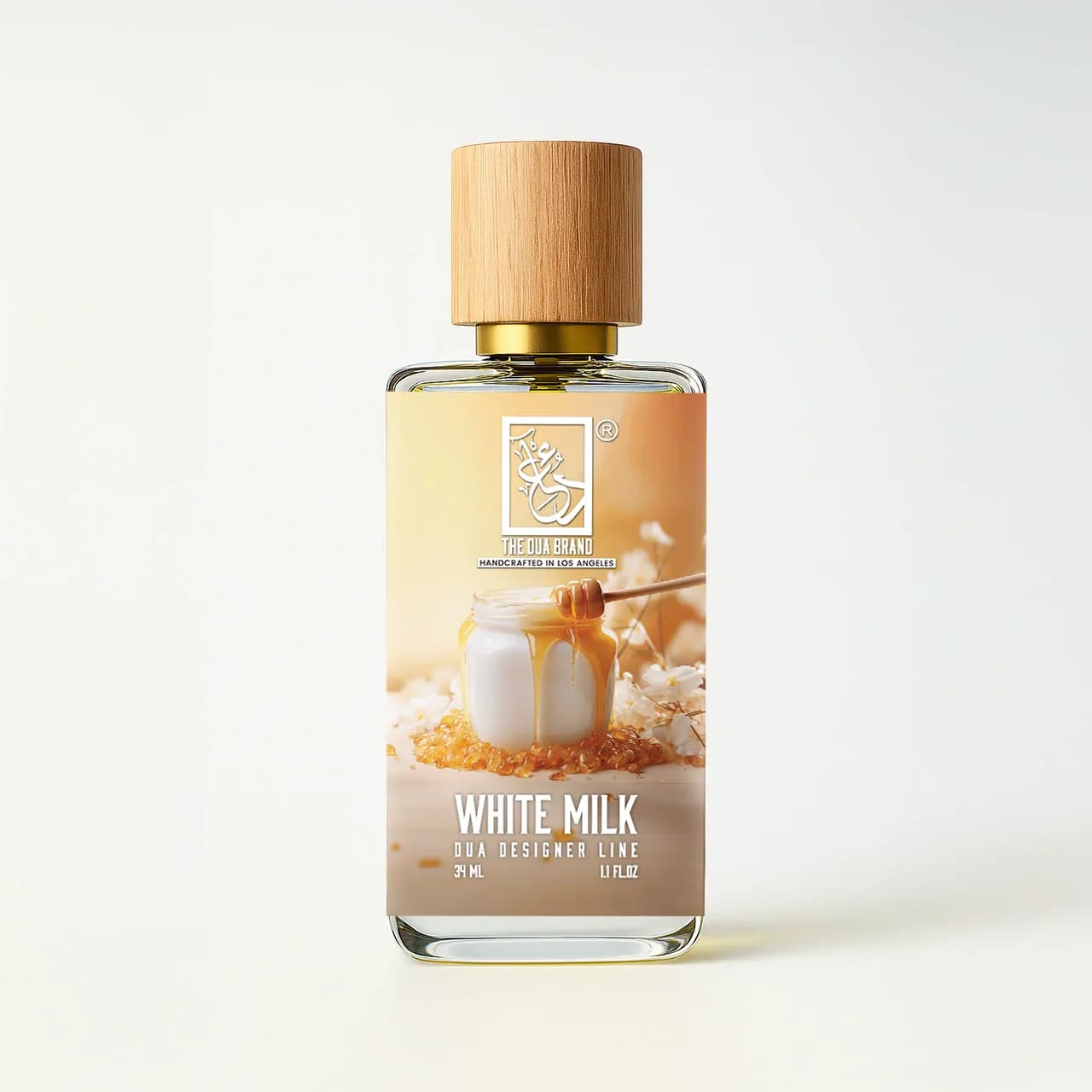 White Milk Perfume Bottle