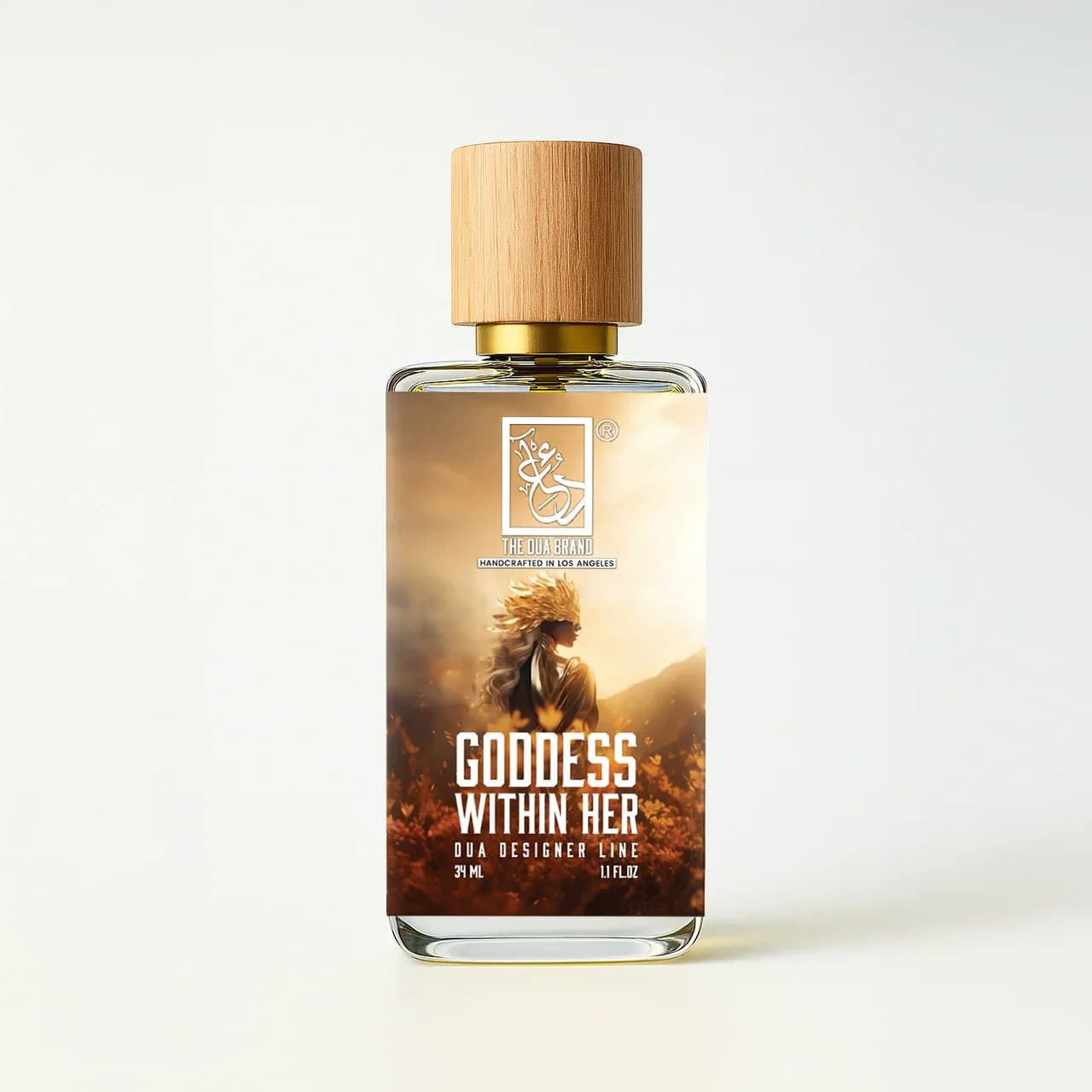 Goddess Within Her Perfume Bottle