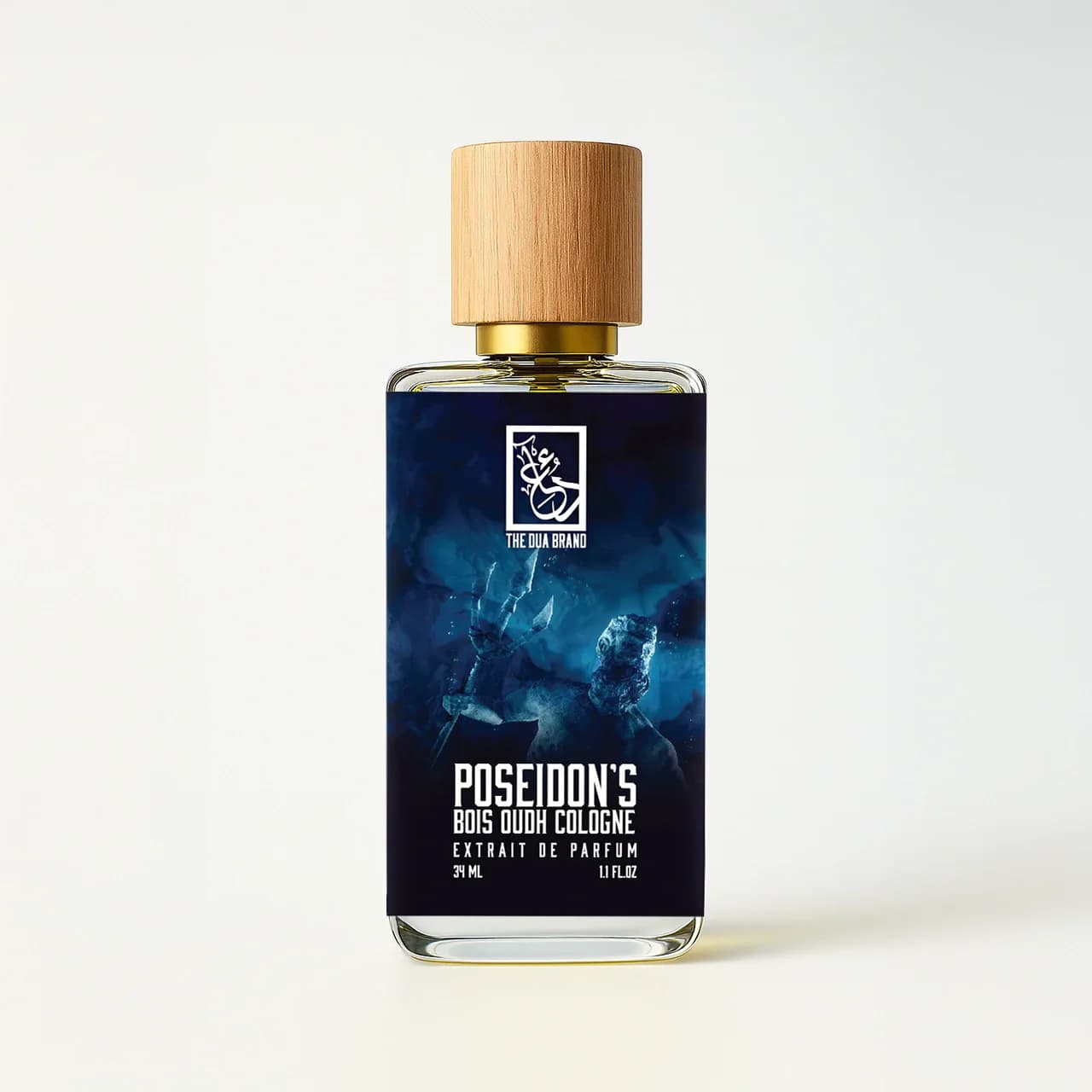 Poseidon's Bois Oudh Cologne Perfume Bottle