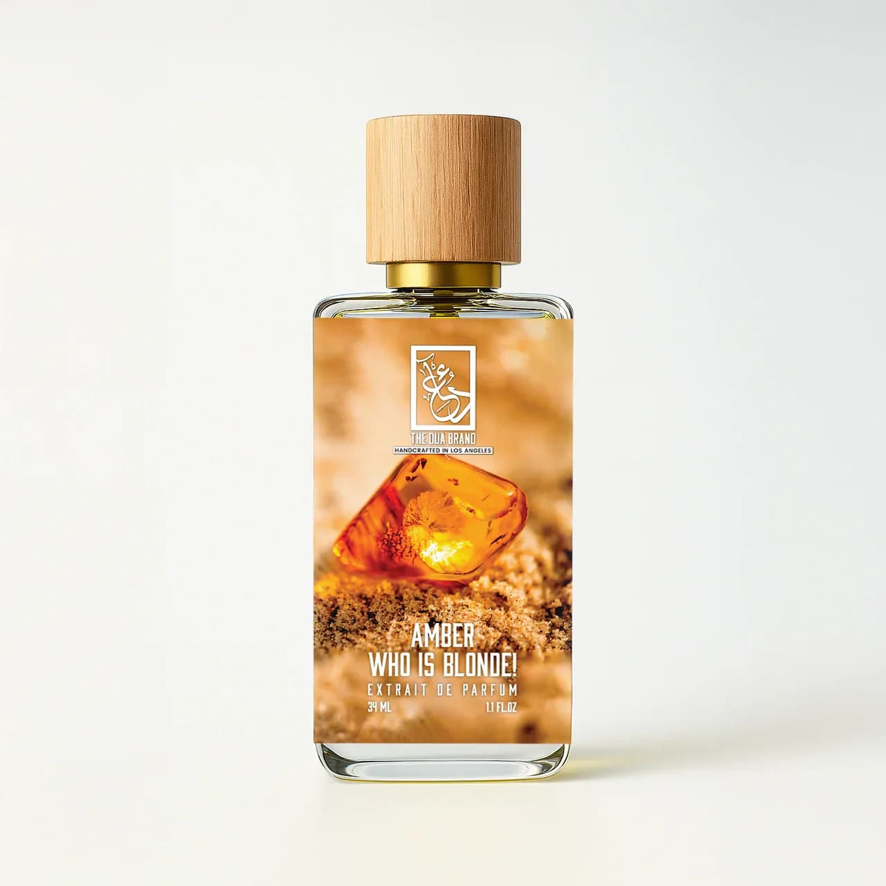 Amber Who Is Blonde! Perfume Bottle