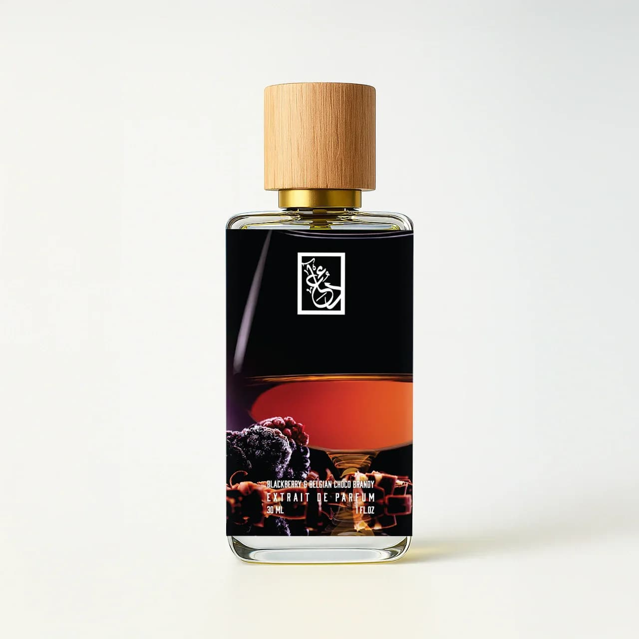 Blackberry & Belgian Choco Brandy Perfume Bottle
