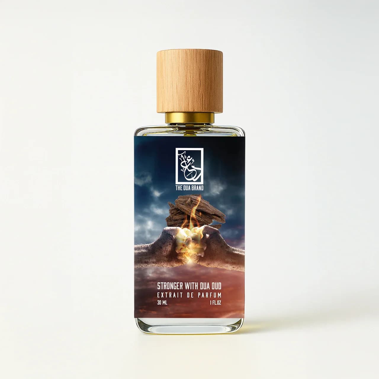 Stronger With Dua Oud Perfume Bottle