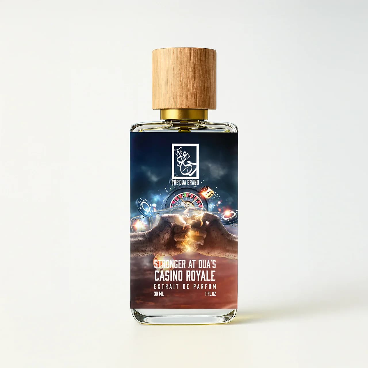 Stronger At Dua's Casino Royale Perfume Bottle