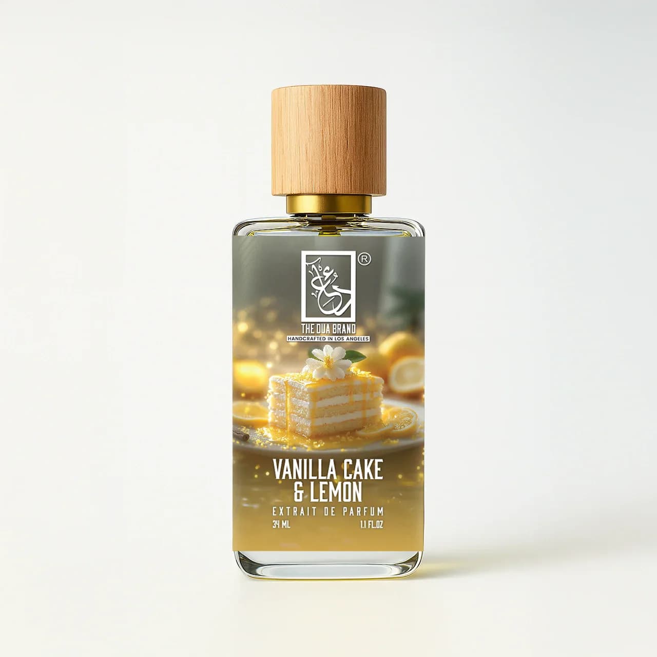 Vanilla Cake & Lemon Perfume Bottle