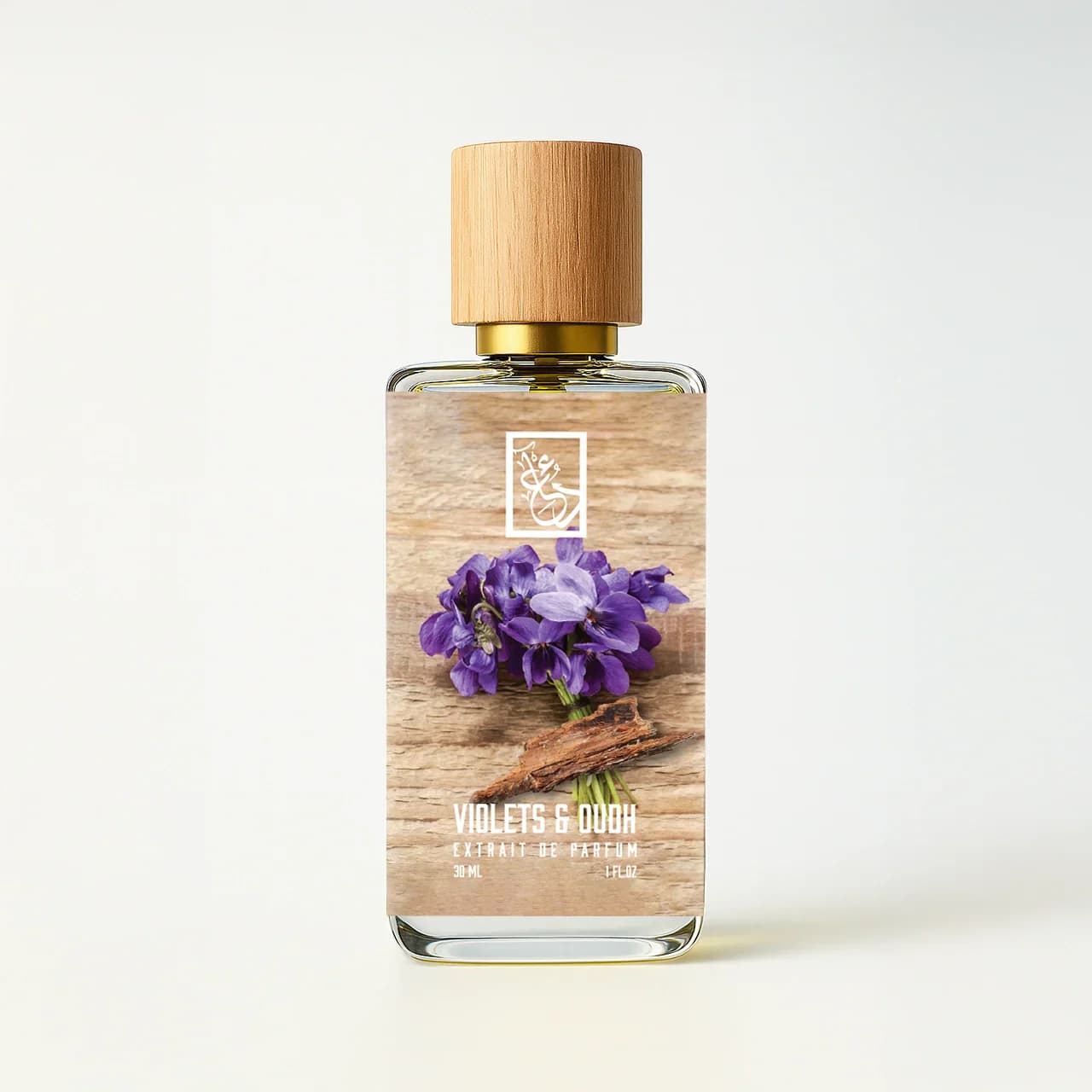 Violets & Oudh Perfume Bottle