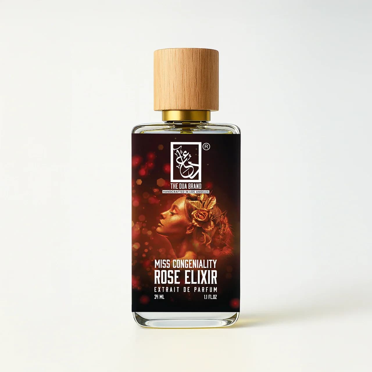 Miss Congeniality Rose Elixir Perfume Bottle