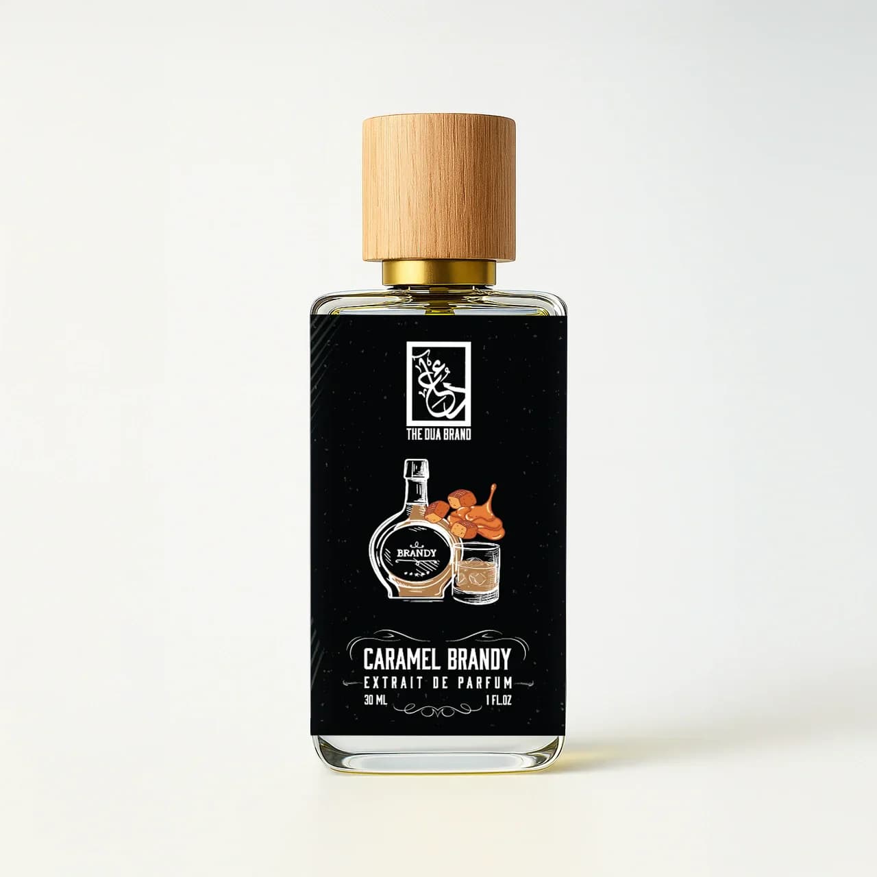 Caramel Brandy Perfume Bottle