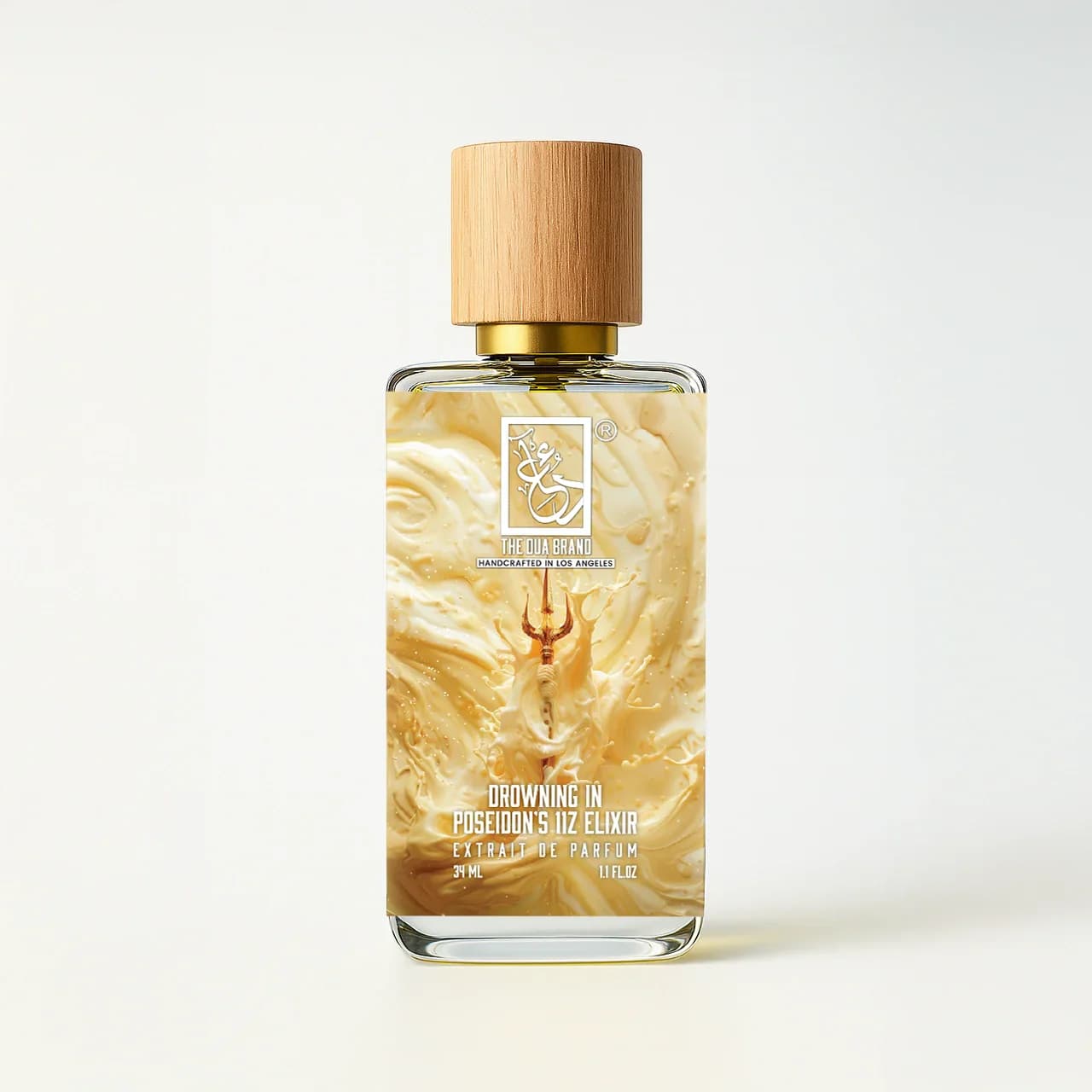 Drowning In Poseidon's 11z Elixir Perfume Bottle