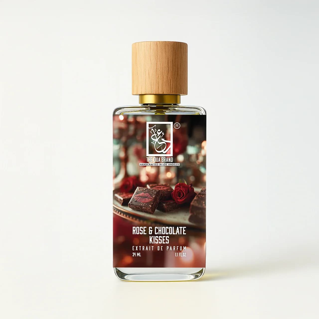 Rose & Chocolate Kisses Perfume Bottle