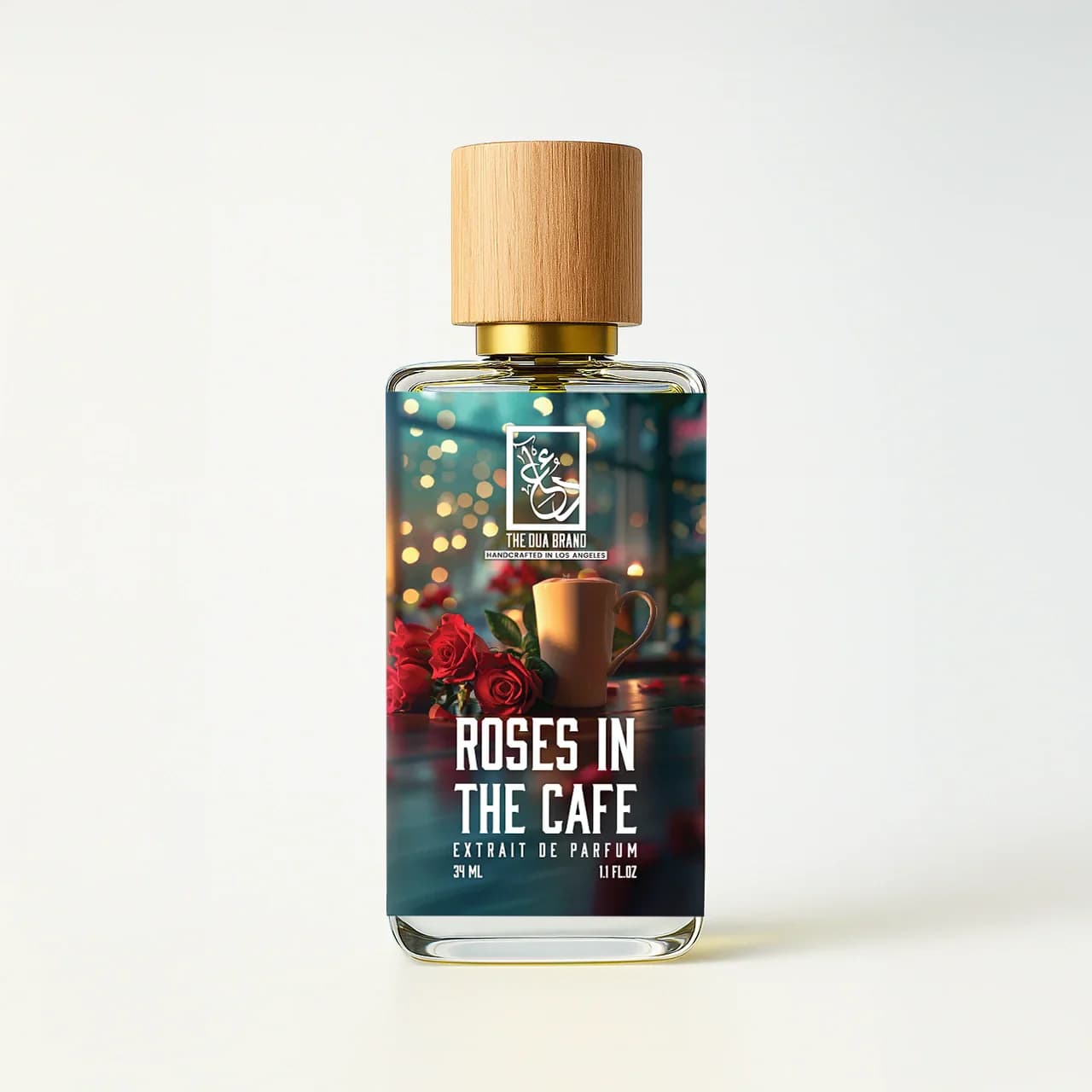 Roses In The Cafe Perfume Bottle