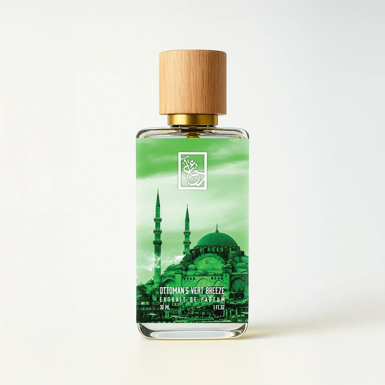 Ottomans Vert Breeze by The Dua Brand