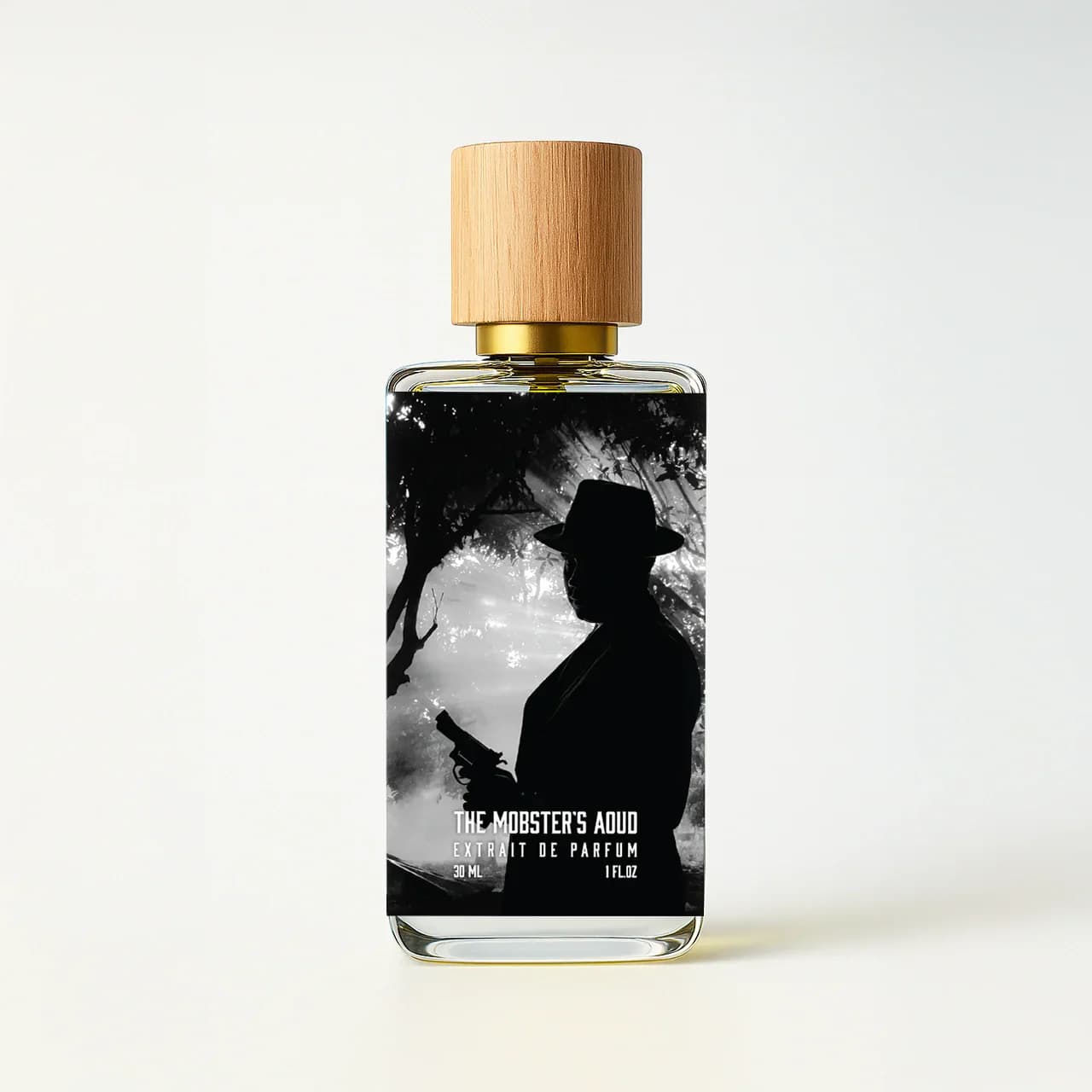 The Mobsters Aoud Perfume Bottle