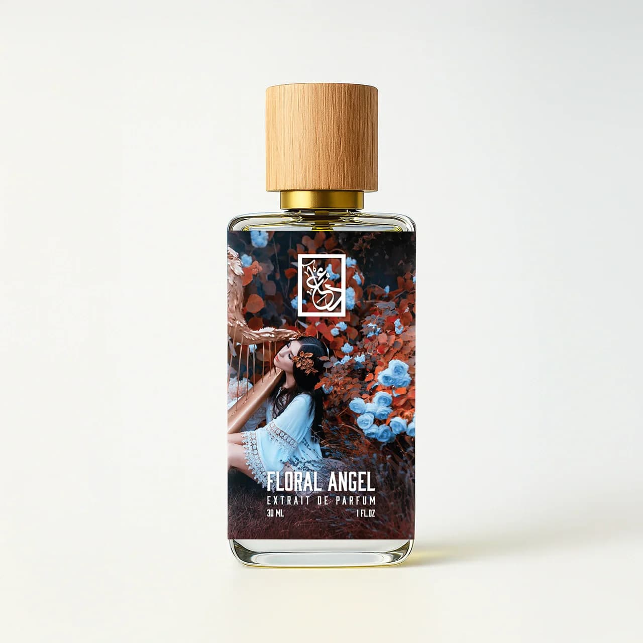 Floral Angel Perfume Bottle