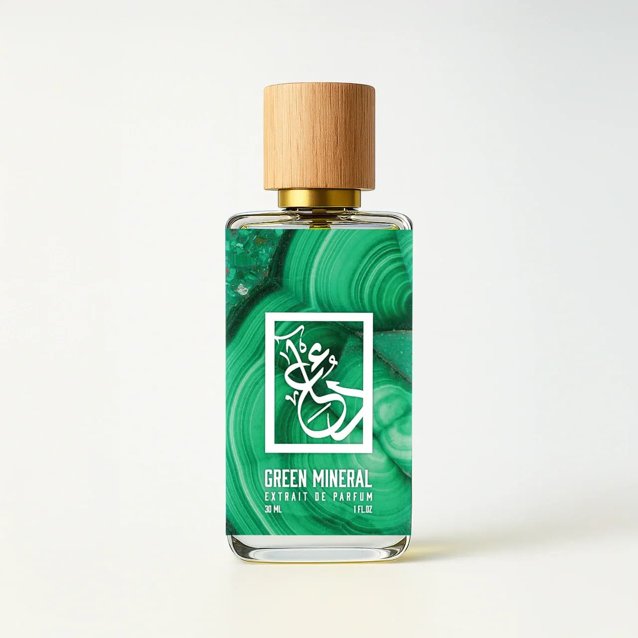 Green Mineral Perfume Bottle