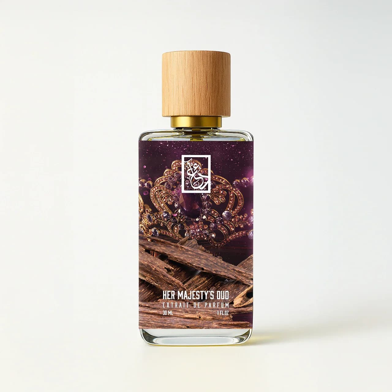 Her Majestys Oud Perfume Bottle