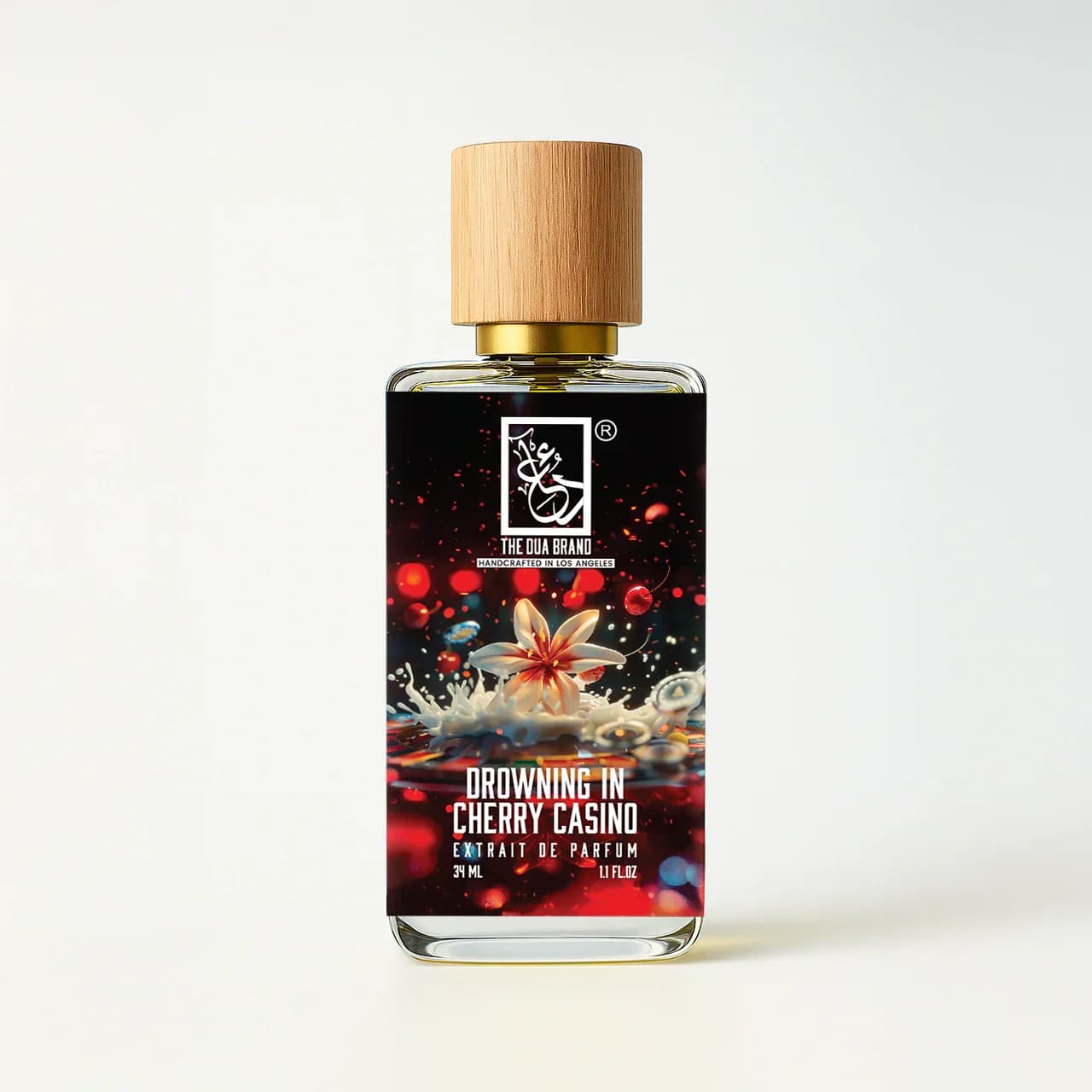 Drowning In Cherry Casino Perfume Bottle