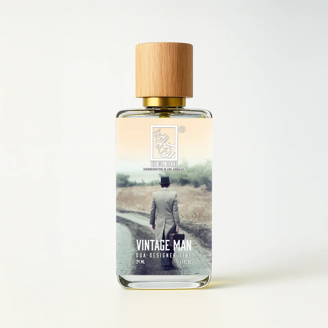 Vintage Man Perfume Bottle